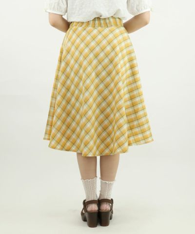 yellow×brown / 153cm / Wearing size: 1