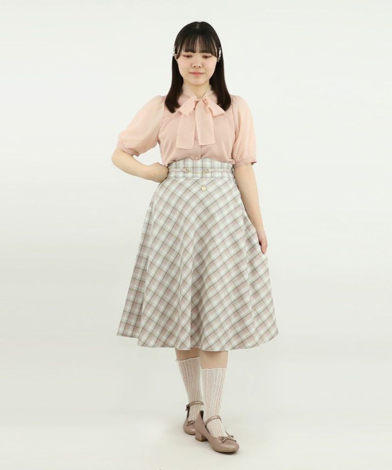 purple×brown / 153cm / Wearing size: 1