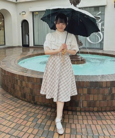 purple×brown / 153cm / Wearing size: 1