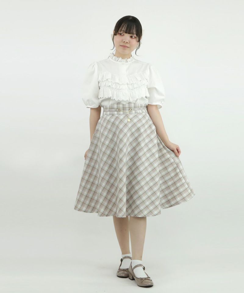 purple×brown / 153cm / Wearing size: 1