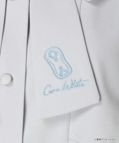 Embroidery up (blue gray)