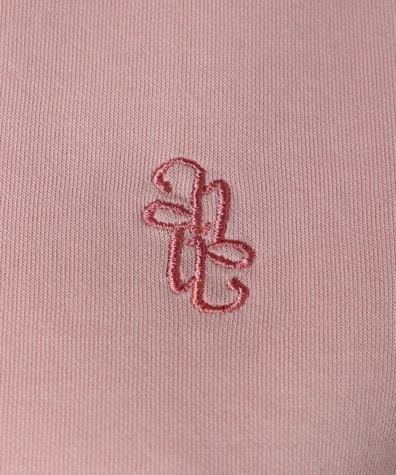 ロゴ刺繍 (pink)