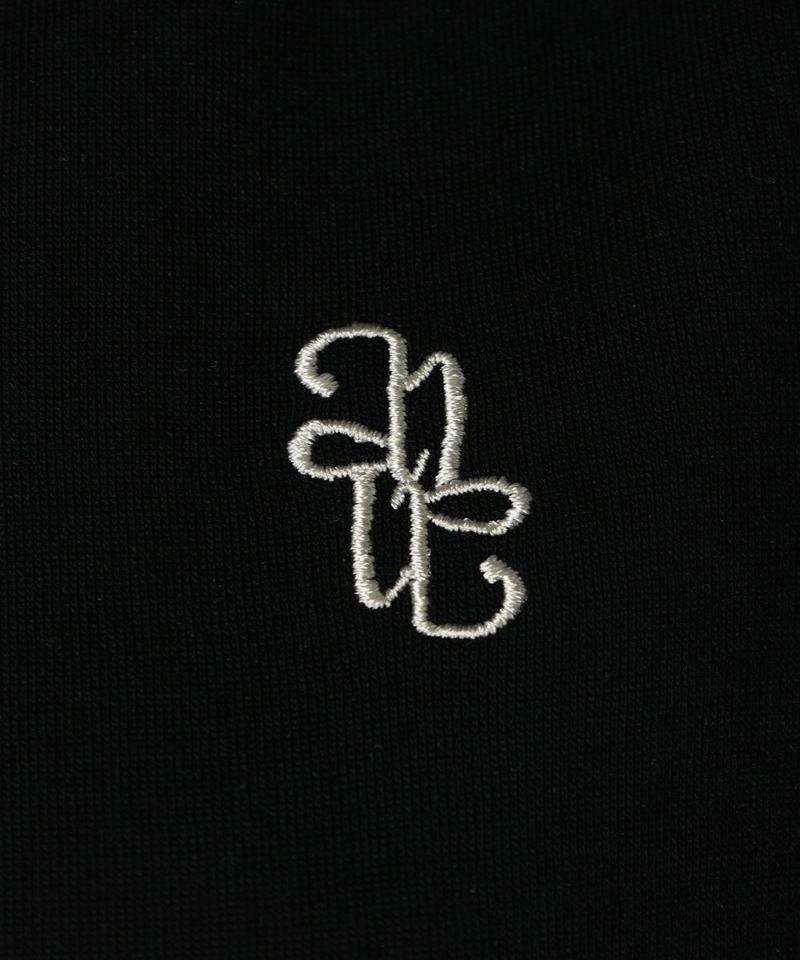 ロゴ刺繍 (black)