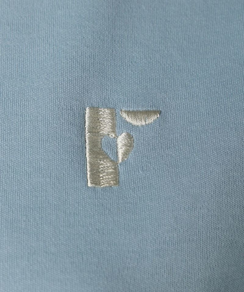 Logo embroidery (light blue)