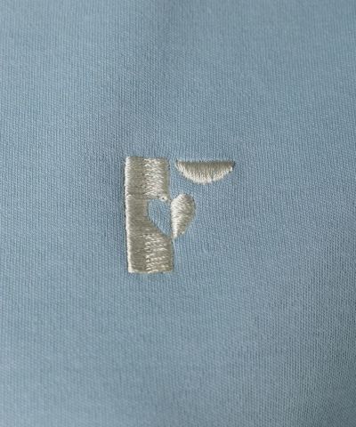 Logo embroidery (light blue)