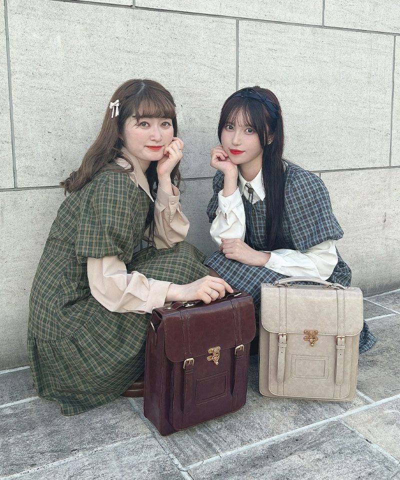 ダブルベルト縦型サッチェルバッグ（ハンドバッグ）｜F i.n.t（フィント）のファッション通販 - ZOZOTOWN