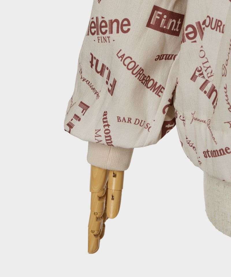 Sleeves (beige×brown)