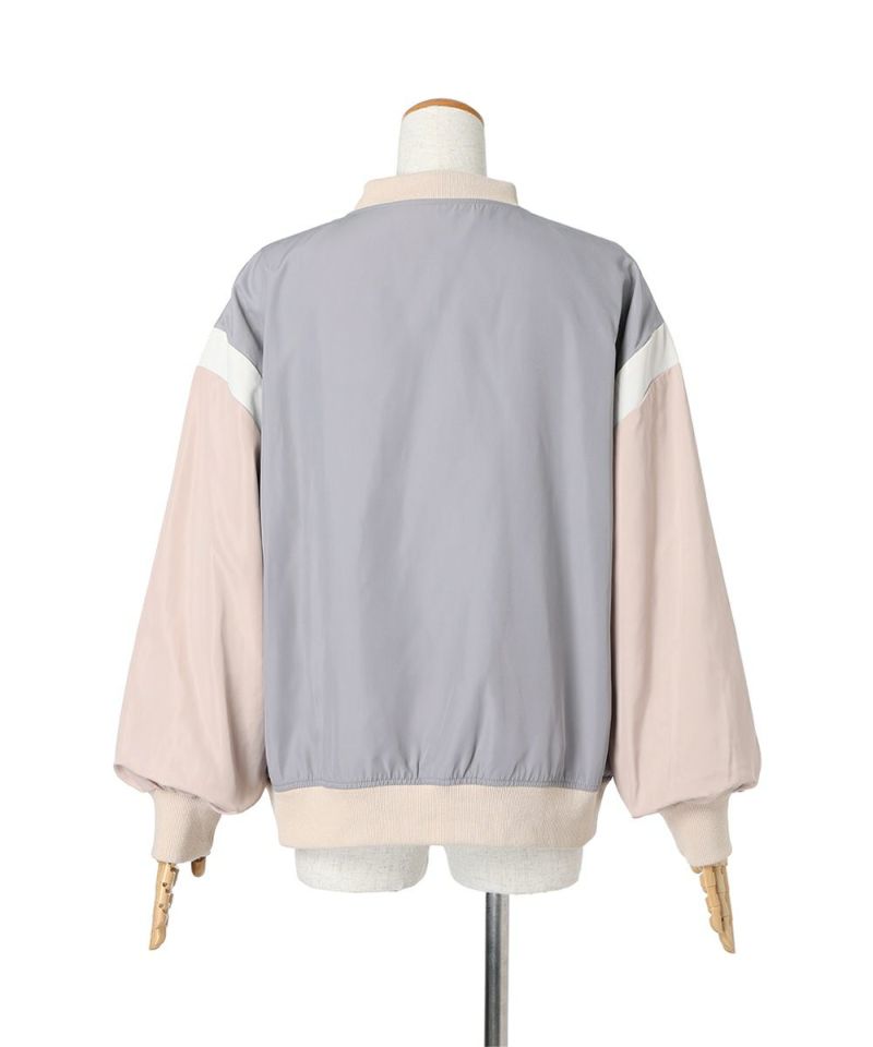 Bag (gray×pink)