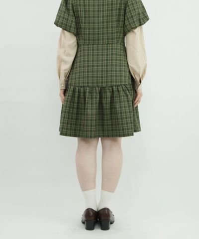 green×yellow / 158cm / Layered with a blouse