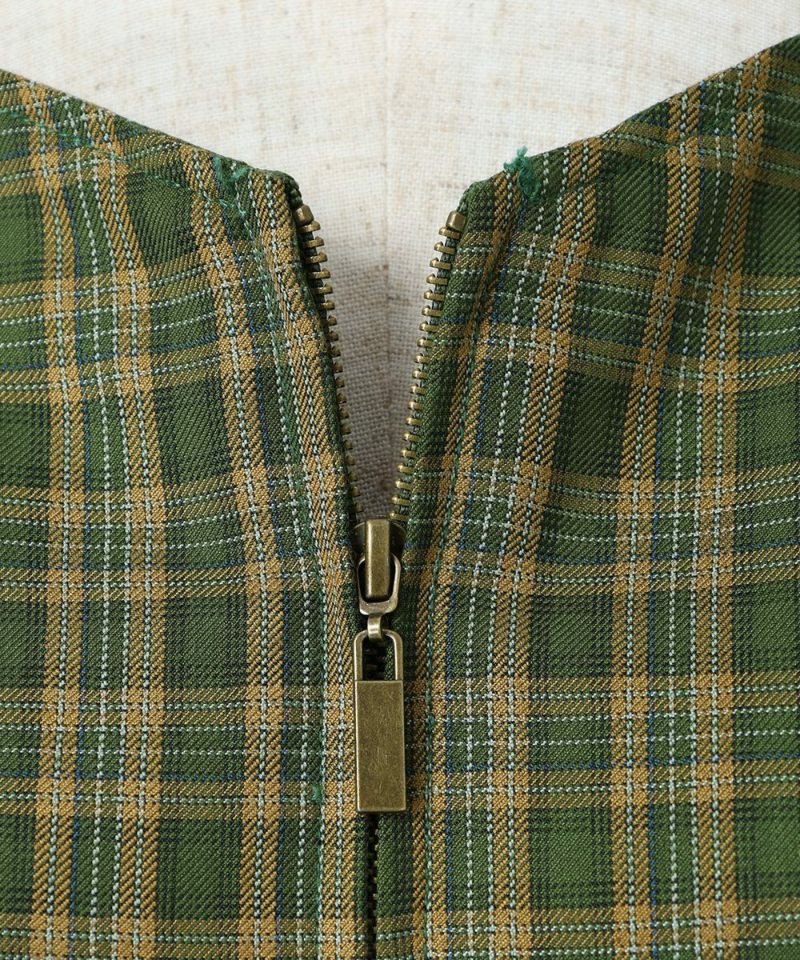 Zipper part (green×yellow)