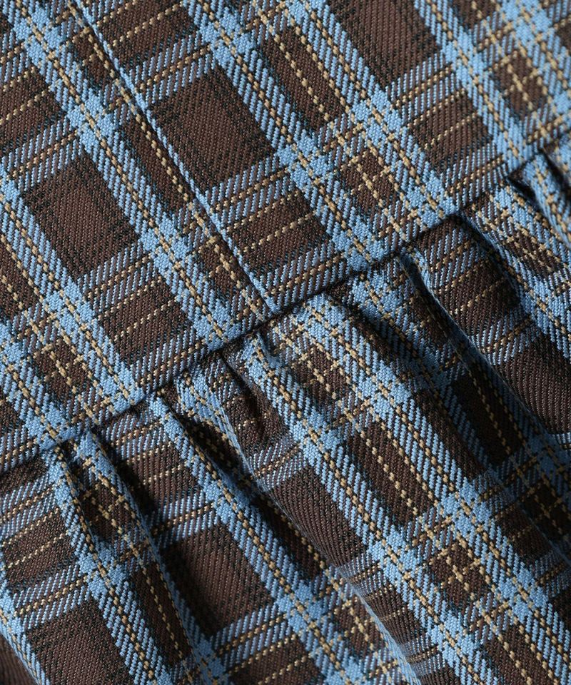 Fabric up (blue×brown)
