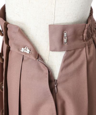 Side fastener (brown)