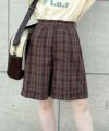 brown×navy / 158cm