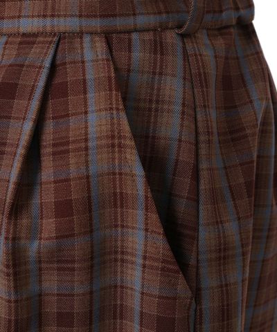 Pocket (brown×navy)