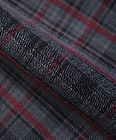 Fabric up (navy×red)
