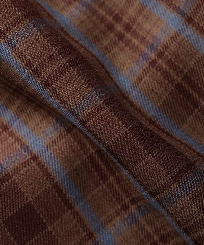 Fabric up (brown x navy)