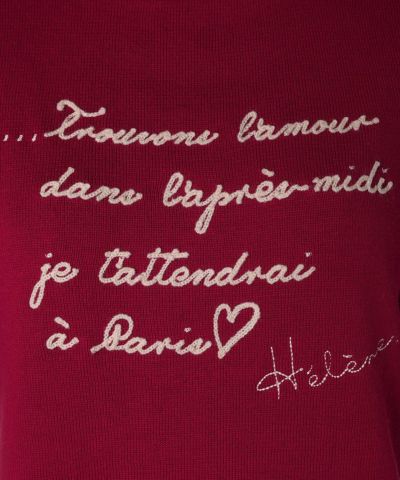 Embroidery up (red)