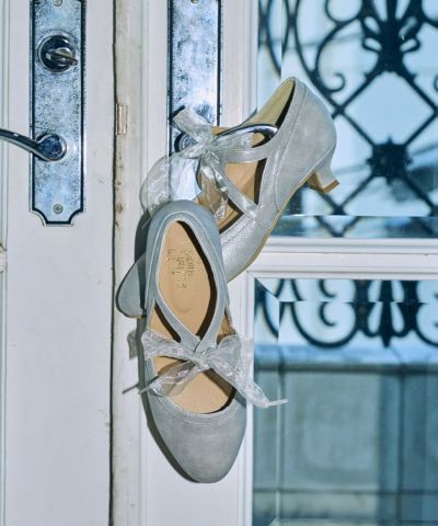 □Sheer ribbon pumps/an another angelus [51BA01d001]