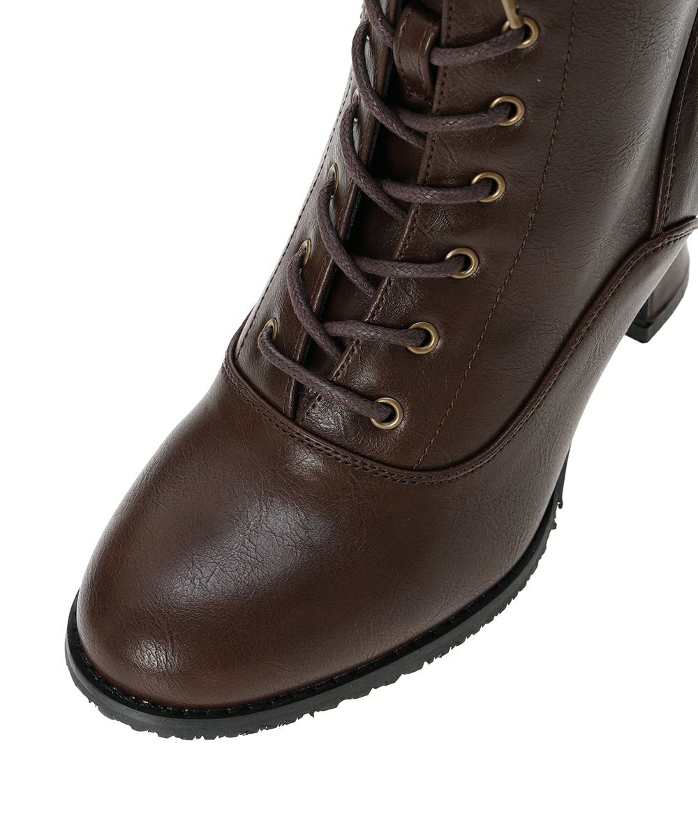 希少 nonnative レースアップレザーブーツ 41 ブラウン イタリア製 
