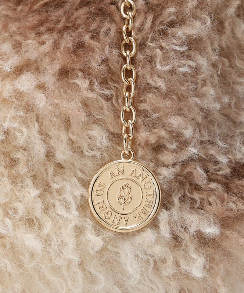 Coin chain (light beige)