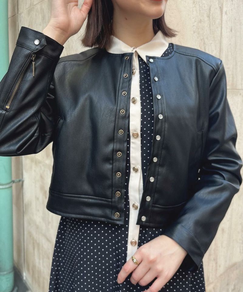 □ノーカラーライダース/an another angelus [51BD01j003] | F i.n.t