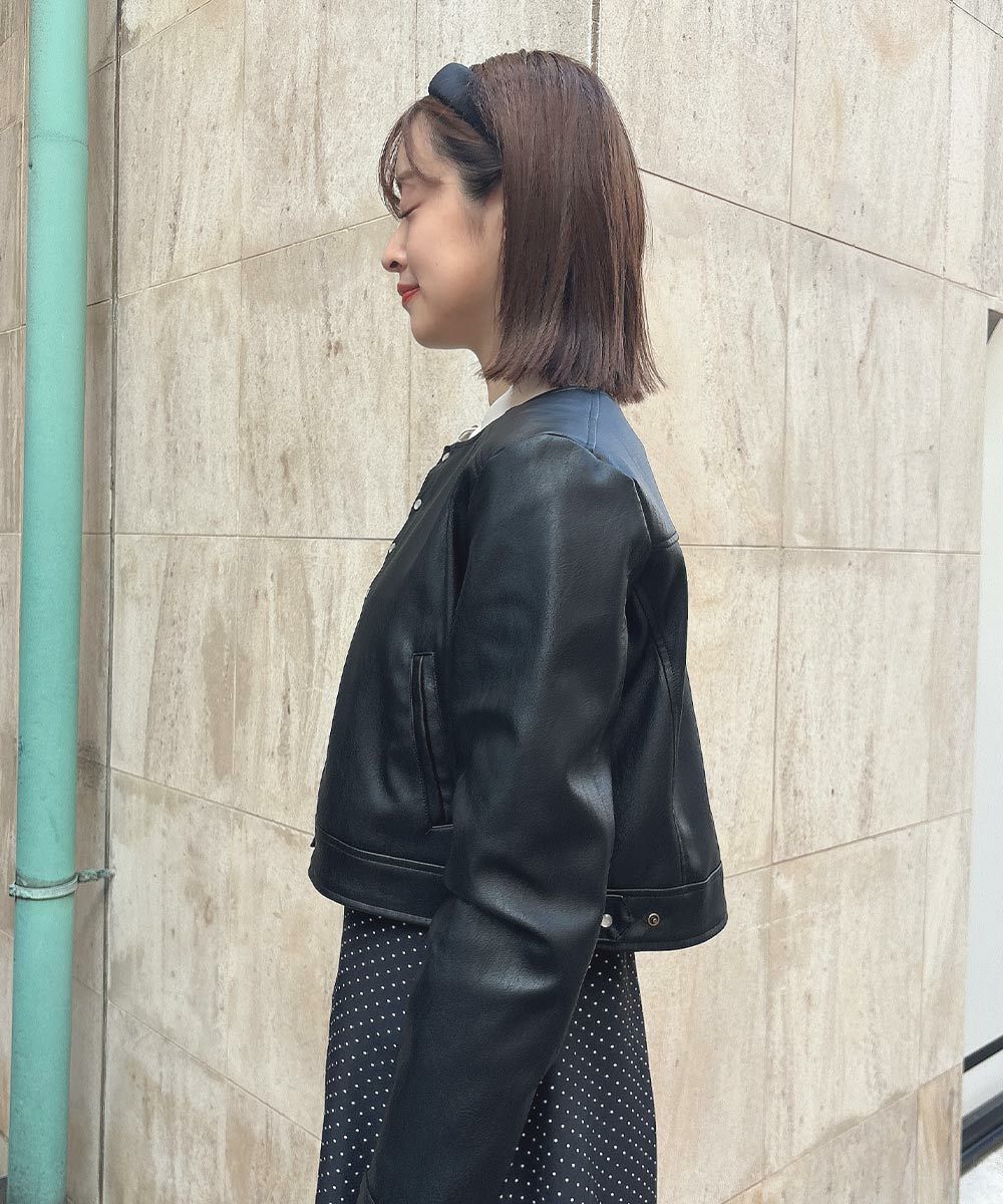 □ノーカラーライダース/an another angelus [51BD01j003] | F i.n.t