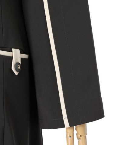 Sleeves (charcoal×white)
