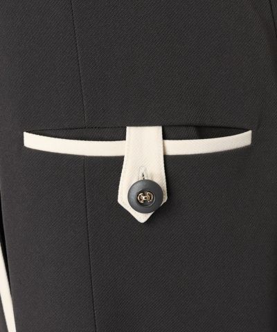 Pocket (charcoal×white)