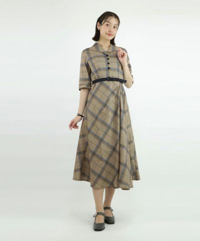 beige×blue / 165cm