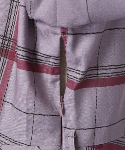 Side zipper (pink×red)