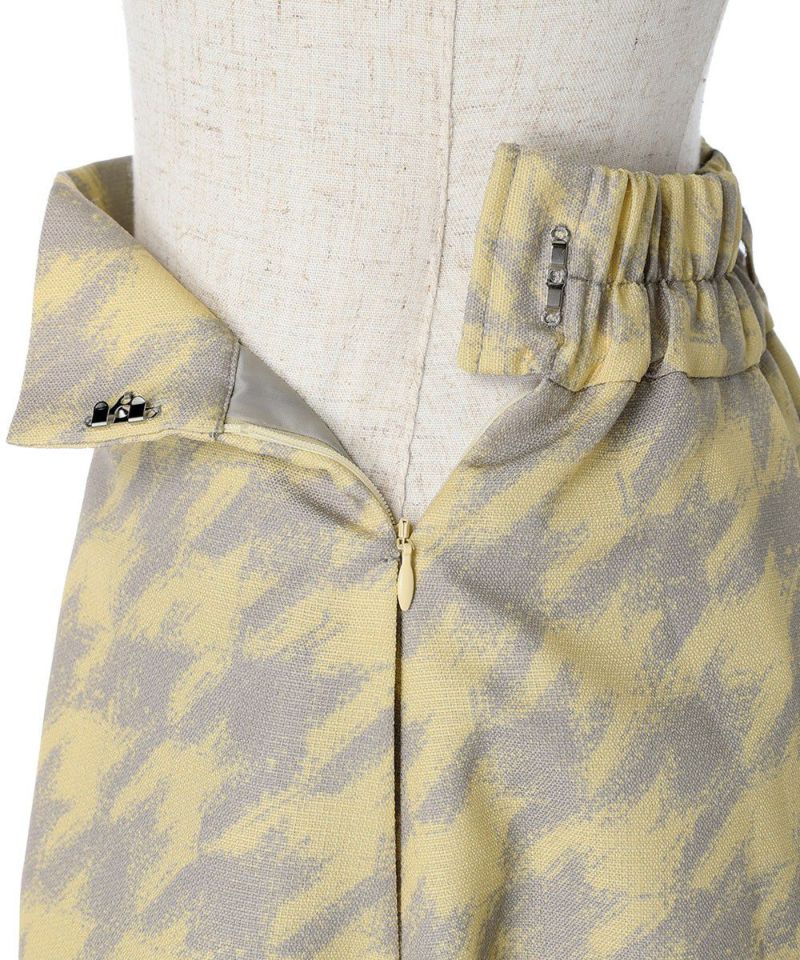 Side zipper (yellow×gray)