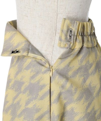 Side zipper (yellow×gray)