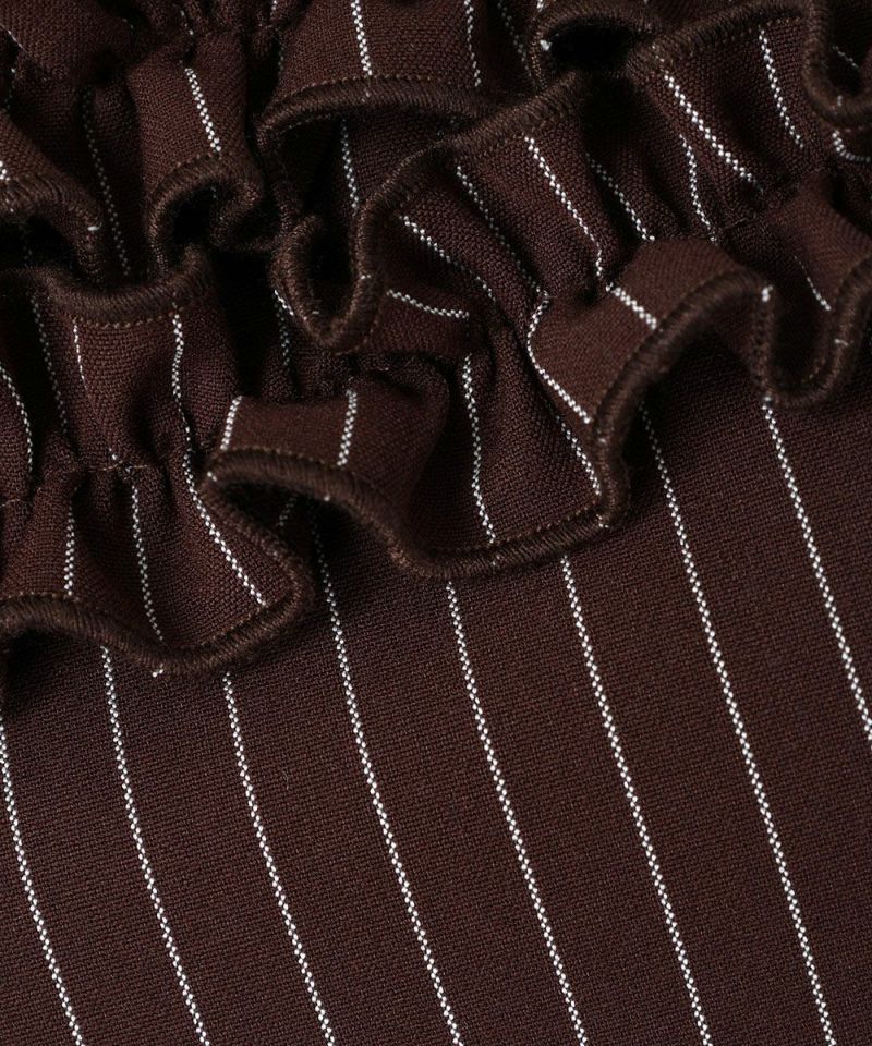 Fabric up (brown x white)