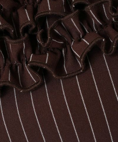Fabric up (brown x white)