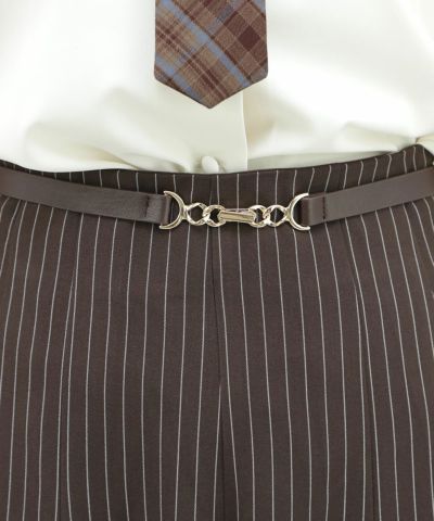 brown×white / 158cm / Wearing size: 1