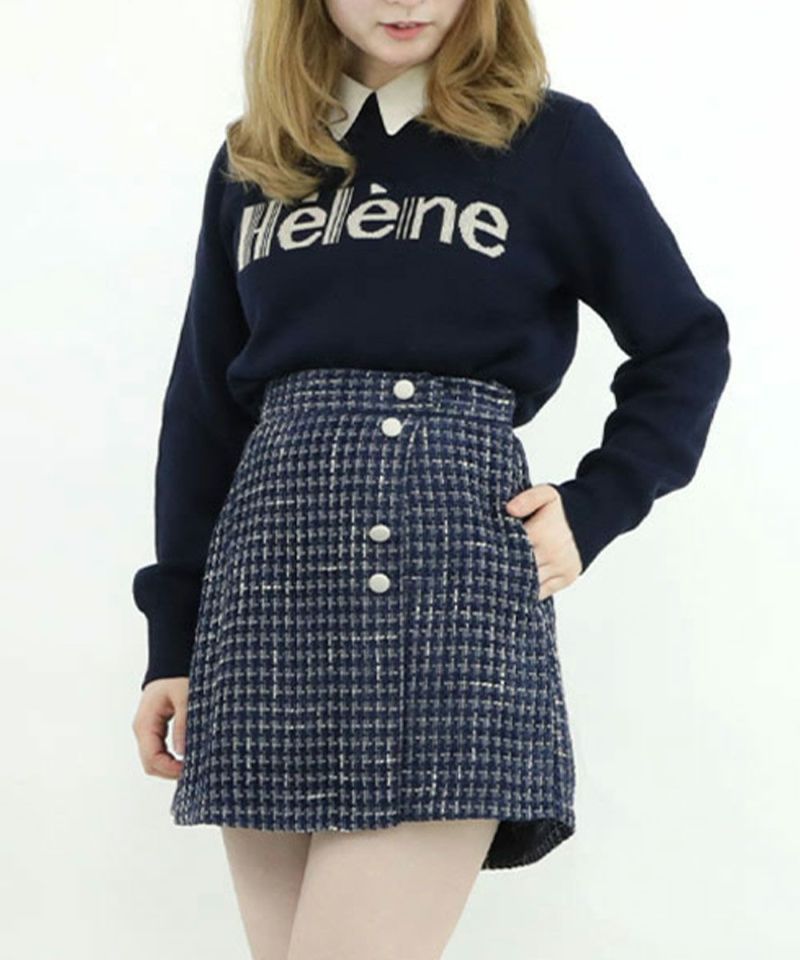 navy / 158cm / Layered with a blouse