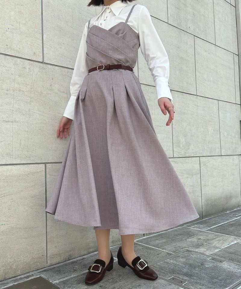 □カシュクールタックキャミワンピース/an3 Limited [51DE02f002] | F