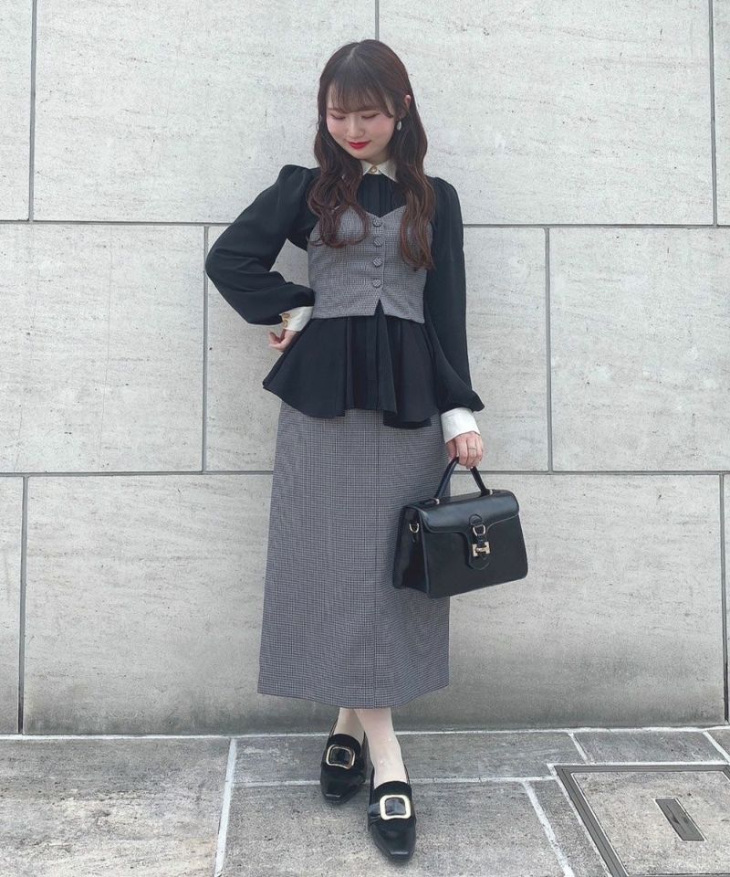 gray×black / 155cm