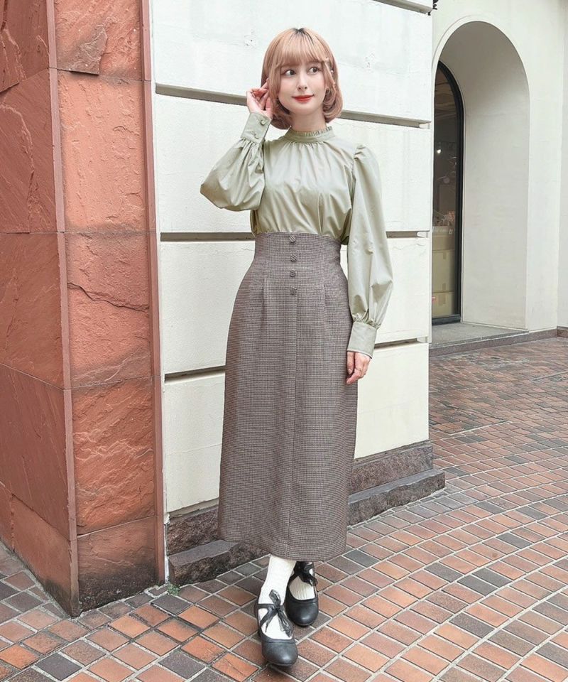 beige×brown / 152cm / 着用サイズ：1