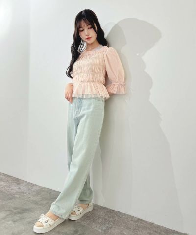 pink beige / 157cm