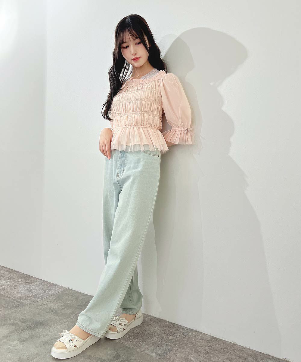 pink beige / 157cm