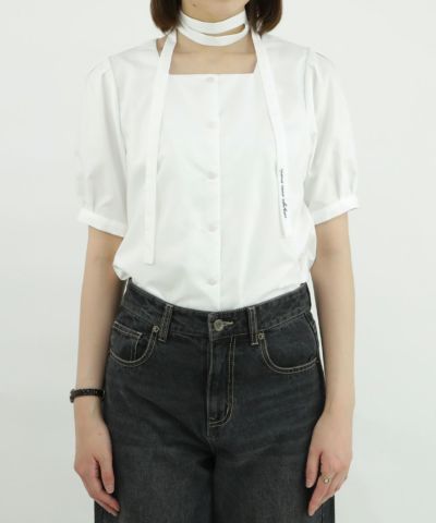 off white / 165cm / Tie around the neck