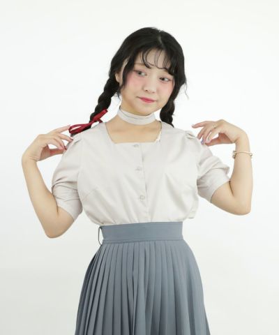 light beige / 150cm / tied in the back