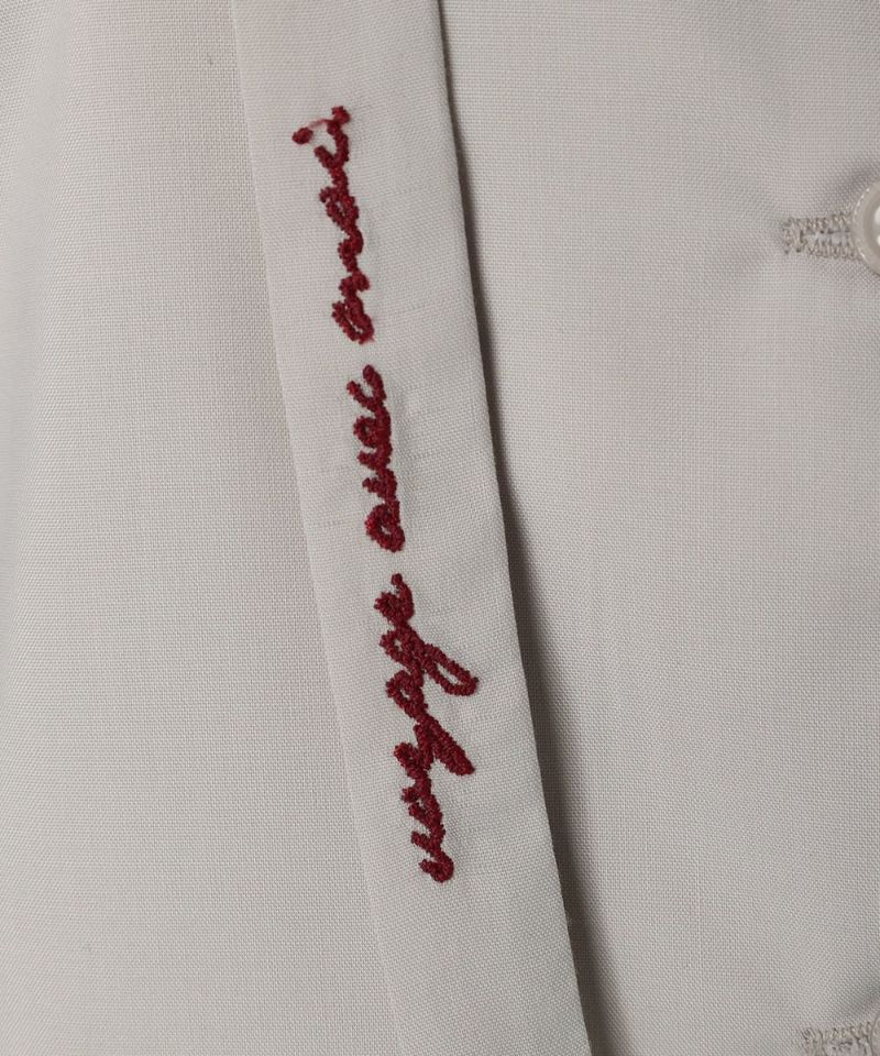 Embroidery (light beige)