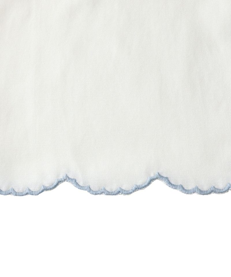 Embroidery close-up / hem (off white)