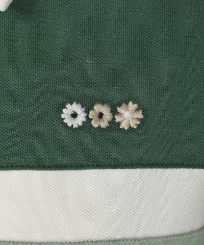 Embroidery up (green)