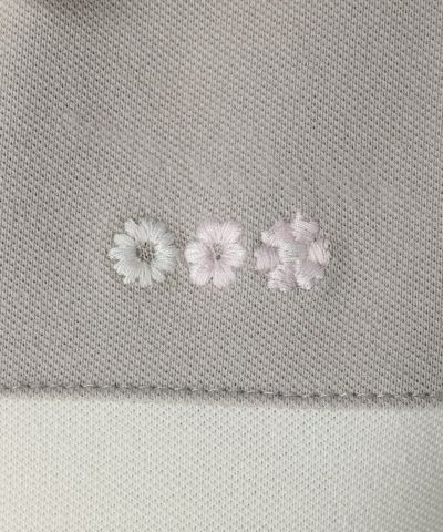 Embroidery up (light gray)