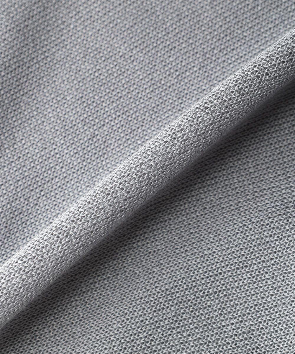 □カンパニュラプリント釦シアーニットカーディガン/an another