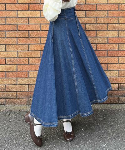indigo / 157cm / wearing size 1