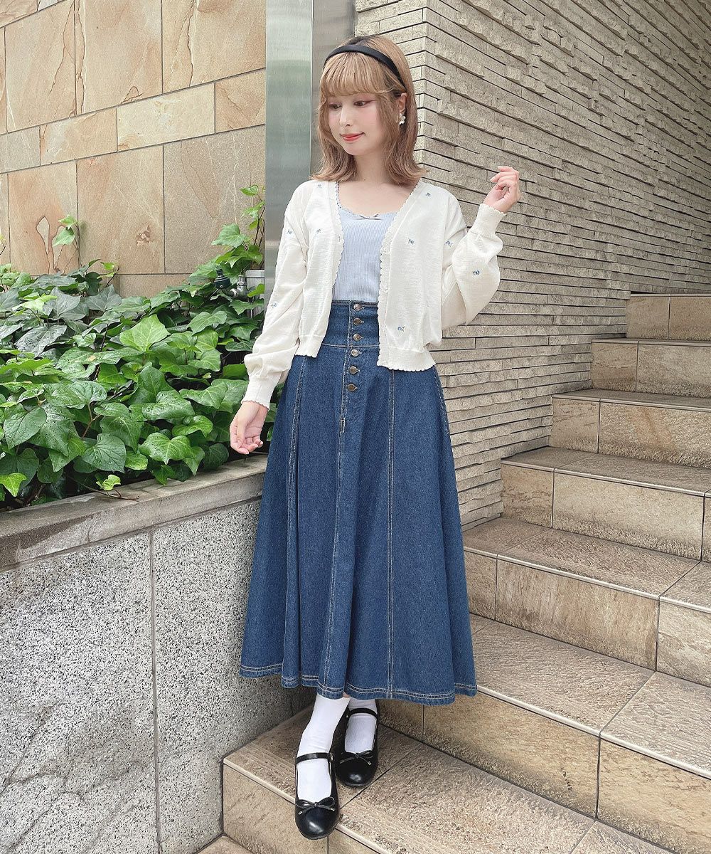 indigo / 152cm / 着用サイズ：0